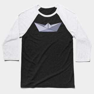 Paper Boat Baseball T-Shirt